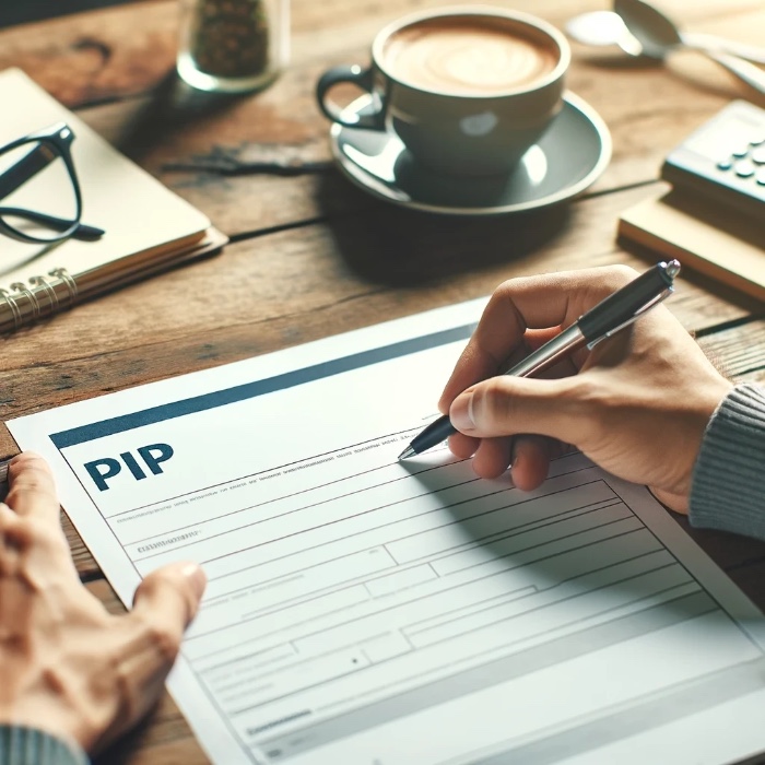 filling in the PIP form